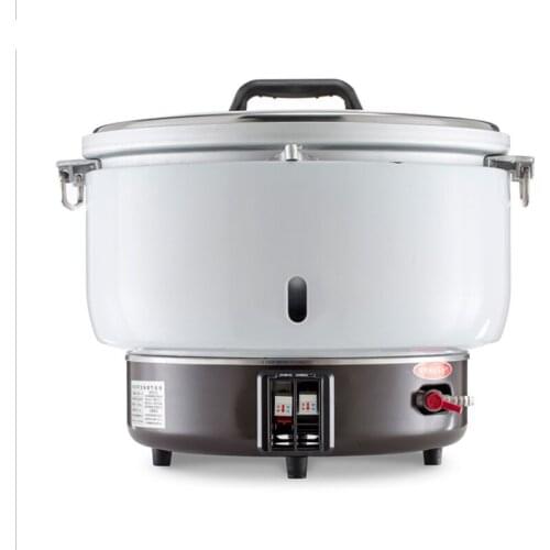 Commercial 7L Gas Type Rice Cooking Machine Large Capacity Rice Cooker Liquefied/ Natural Gas Food Processor For Restaurant