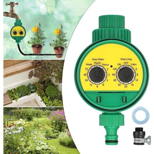 Automatic Garden Watering Timer Electronic Home Garden Ball Valve Irrigation Controller Water Timer for Garden Irrigation System