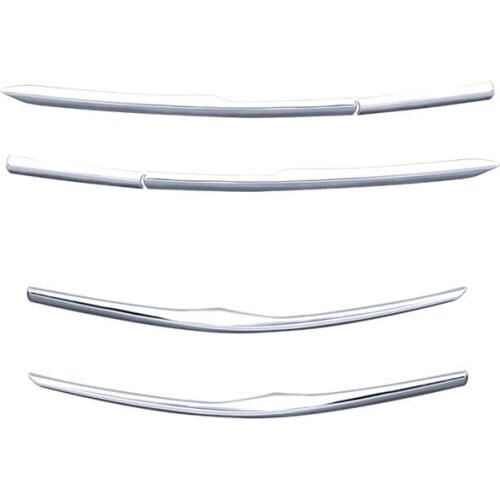 Car Stainless Steel Front and Rear Corner Protection Strips Cover Trim Decorative Car Styling For Mazda Cx-30 Cx30 2020 2021