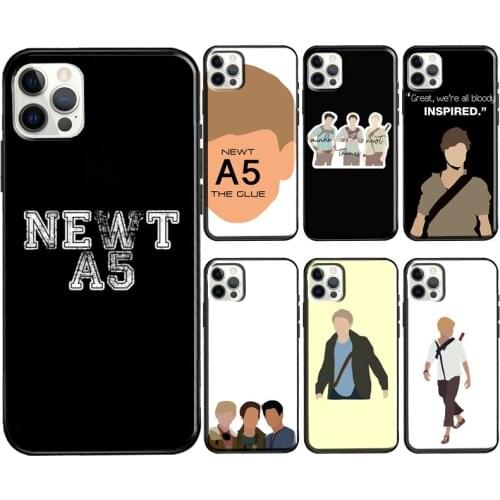 Newt The Maze Runner Phone Case For iPhone 11 12 Pro Max 12 Mini X XR XS MAX 7 8 Plus 5S SE 2020 Soft Cover