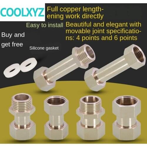 Copper inner and outer wire joint pipe fittings