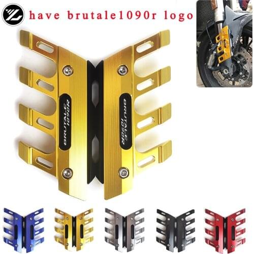 Motorcycle Accessories Front Brake Disc Caliper Protector Cover For MV Agusta brutale 1090R 1090 R 2013