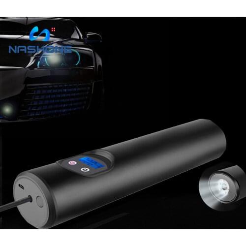 Inflatable Pump Handheld Portable Air Compressor 12V Pump for Cart,Cordless Digital Car Bicycle Pump,150PSI Electric Air Pump