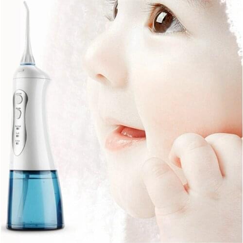New 3 Modes Portable Oral Irrigator Cordless Water Dental Flosser USB Rechargeable 4 Nozzles Water Jet Floss Tooth Pick 200ml