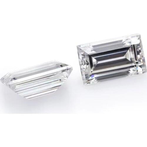 Wholesale Size 1.5x3~6x8mm White D Color VVS1 GH IJ color moissanites baguette cut shape Loose Gems stone