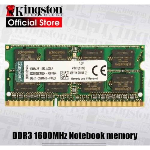Kingston Original Memory Intel Gaming Memory 1600Mhz DDR3 RAM 8GB 4GB Notebook memory RAM Memory Sticks