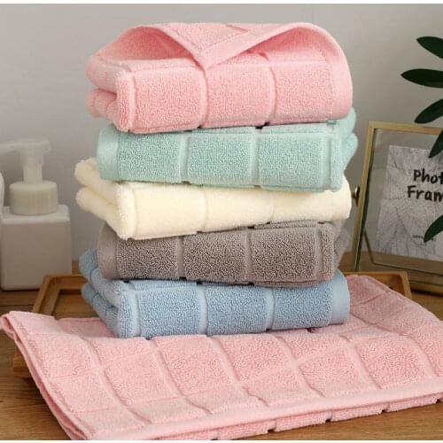 Pure Cotton Towel Household Face Wash Soft Absorbent And Thickening Adult Male And Female Students Bathing Face Towel Wholesale