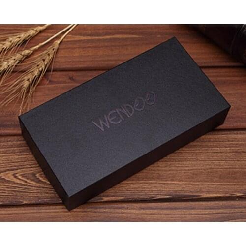 Luxury Padded Paper Watch Box Custom Log Watch packaging Box With Insert ---DH11178