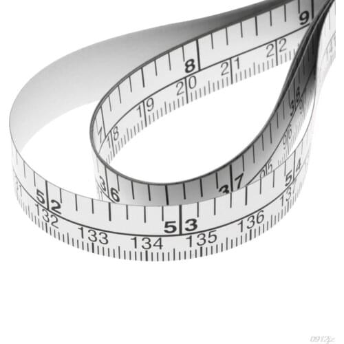 151cm Self Adhesive Metric Measure Tape Vinyl Ruler For Sewing Machine Sticker Tape Measures For lishao home improvement