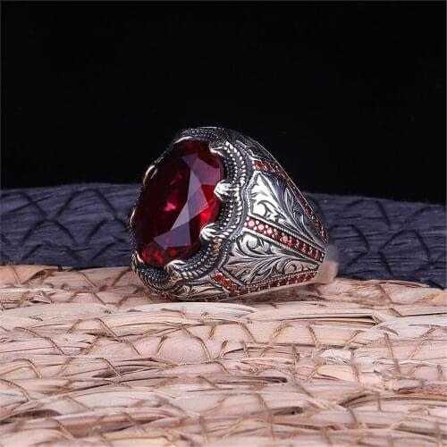 Zircon 925 Sterling 925 K Silver Ring