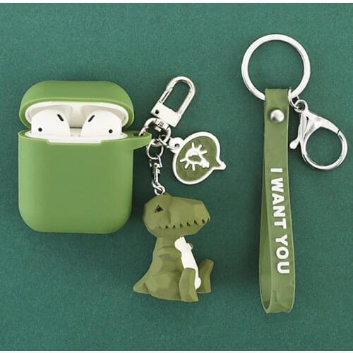 Simple Geometric Cartoon Silicone Case for Apple Airpods Case 1 2 Case Accessories Bluetooth Earphone Headphone Protective Cover