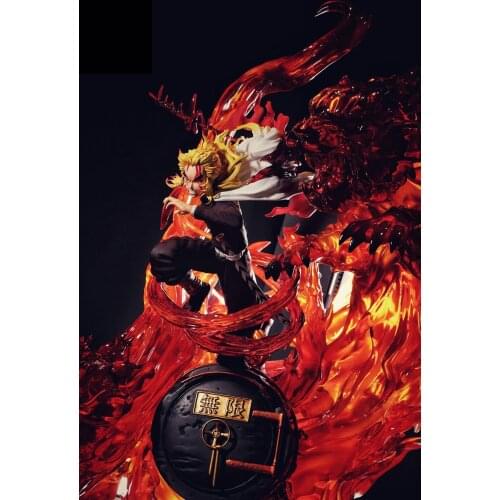 Presale Demon Slayer [Yihong] CROSSROAD Studio Yanzhu Purgatory Kyojuro GK Limited Edition Statue Figure