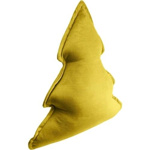 Yellow Pino Velvet Decorative Pillow