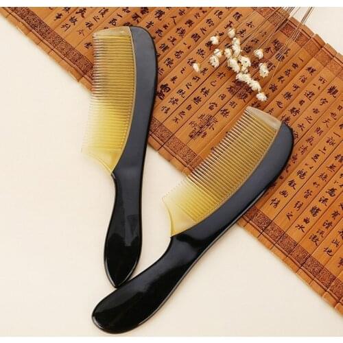 1Pcs Fashion Natural Amber Comb Of Hair No Static Health Care Hair Brush Hairdressing Comb For Hair Styling Tool