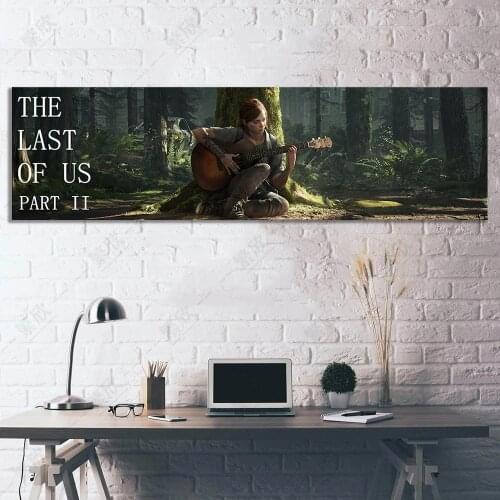 Large Size 1 Piece The Last of Us Part 2 Game Poster Artwork HD Canvas Print Wall Paintings for Living Room Decor