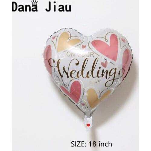 18inch pink Heart letter Foil Balloon love wedding decoration party propose Air Ballons Event Baloon kids toy supplier