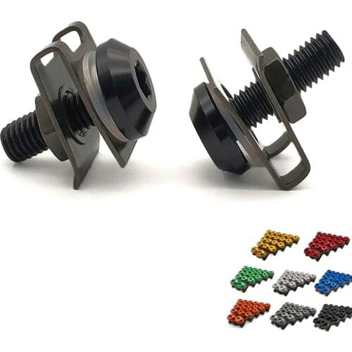 Aluminum Motorcycle Fairing Screws Clips Body Spring Bolt Kit Accessories For Kawasaki ZX9R ZXR400 ZZR600 ZX10R ZX12R ZX6R