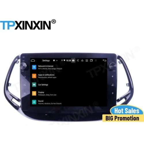 Carplay Car Radio 2 Din Stereo With Screen Control Receiver Android For JEEP Commander 2016 2017 2018 2019 GPS Player Audio Unit