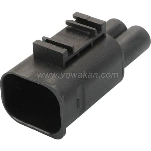 Free shipping 2sets 3pin plastic electric auto housing sealed plug wire harness waterproof connector 690053703