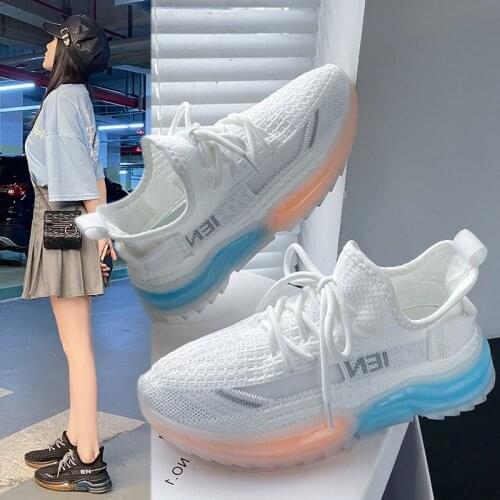 Hollow-out Breathable Sneakers Summer Womens Sports Shoes Lightweight Comfortable Running Tennis Trainers Shoes for Women