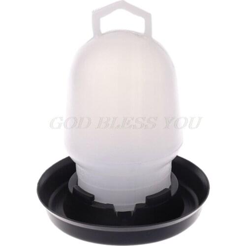 Kettle Shape Plastic Chicken Water Drinking Bird Quail Poultry Drink Implement Drop Shipping