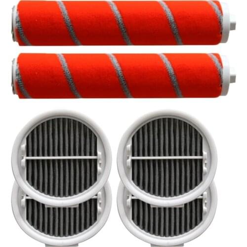 Hepa Filter Floor Brushes Roller Brush for Xiaomi Roidmi F8 Wireless Handheld Vacuum Cleaner Replacement Filters Accessories