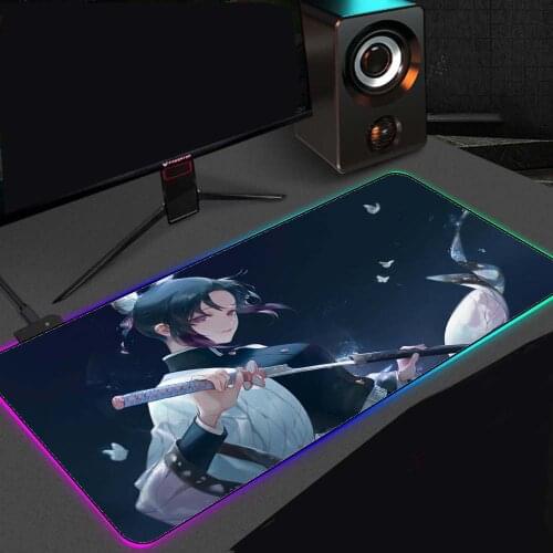 Mouse pad Rgb keyboard pad gamer accessories anime kawaii computer mouse pad Mausepad gaming accessories