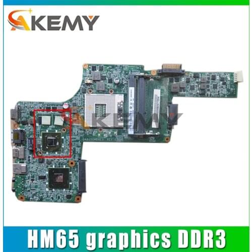 AKEMY DA0BU5DMB8E0 REV E A000095810 For toshiba satellite L730 laptop motherboard HM65 graphics DDR3