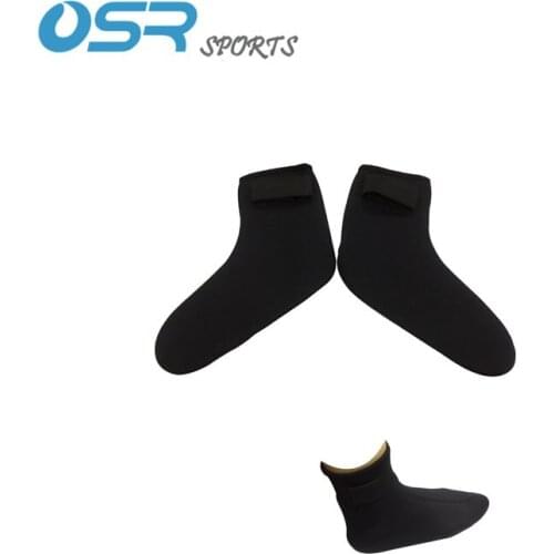 Neoprene socks 3mm 100% nylon + CR more stretchable and warm used on scuba diving spear fishing and other water sports