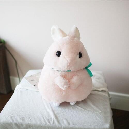 2018 New standing rabbit stuffing toy & Chubby lovely animal plush doll Birthday gift for children and lovers