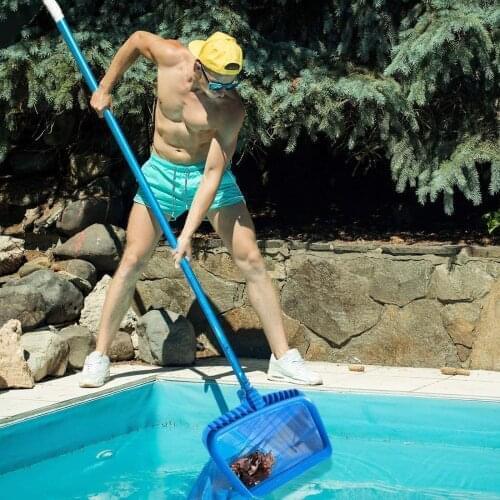 Professional Leaf Rake Deep Bag Swimming Pool Cleaning Nets Spa Rubbish Skimmer Pool Net Pool Cleaning Net piscina Accessories