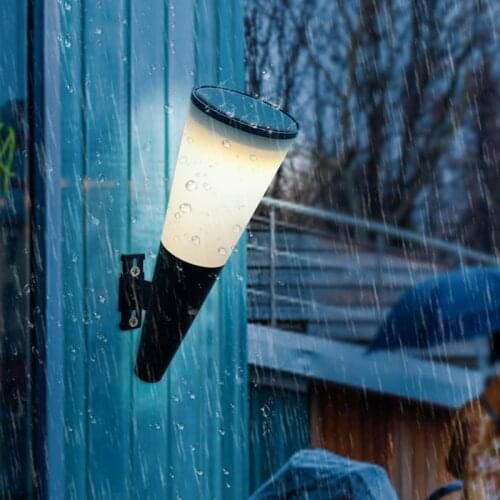 LED Wall Light Solar Lamp Outdoor Waterproof Modern Colorful RGB Garden Decor Balcony Stairway Street Yard Solar Lighting