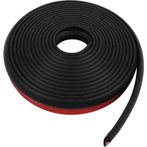 1pc 4M Z Shape Car Door Seal Strip EPDM Noise Insulation Anti-Dust Soundproofing Car Rubber Seal Accessories