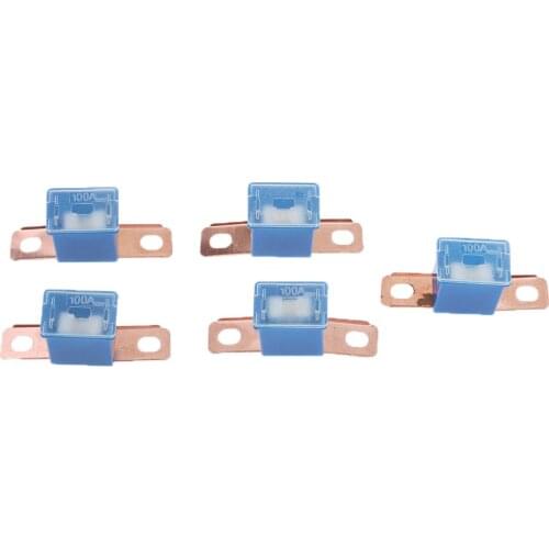 5Pieces Auto Midi Strip Link Fuse 100A For Automobile Car Marine Boat Yachts