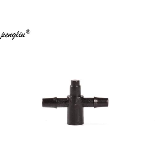 50pcs Two Branches for Micro Tube 1/8 Inch Used For Drip Arrow System Drip and Micro Irrigation Hose Splitters IT206
