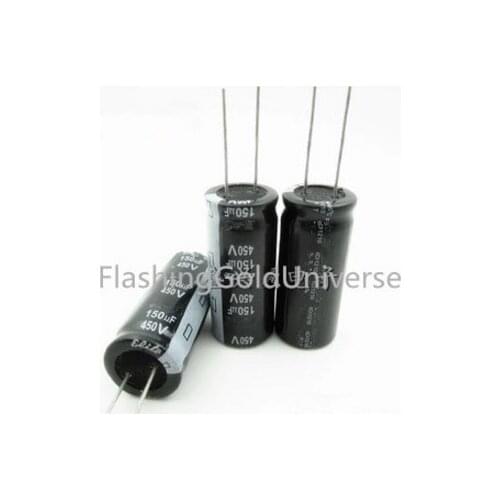 Free shipping 20PCS 150UF450V 18*35mm DIP 450V150UF Aluminum Electrolytic Capacitor best quality New origina