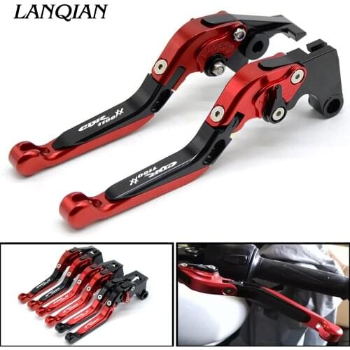 Motorcycle CNC aluminum Adjustable Folding Extendable Brake Clutch Lever For HONDA CBR 1100XX CBR1100XX CBR 1100 XX 1997-2007