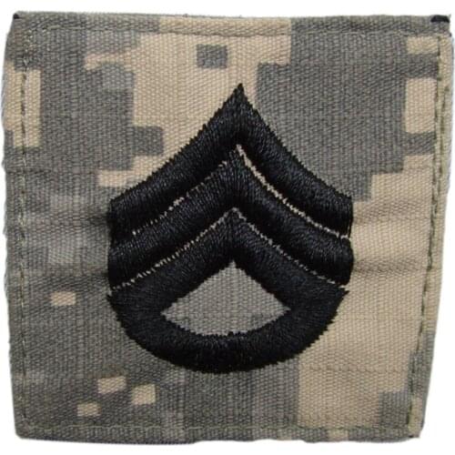 US ARMY ACU E6 STAFF SERGEANT RANK INSIGNIA PATCH