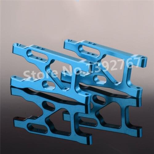 2Pcs/set RC Car Aluminum Front Lower Suspension Arm K949-004 For 1/10 Scale Models Remote Control WLtoys K949 CLIMBING Crawler