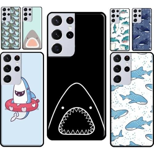 Whale sharks Phone Case For Samsung Galaxy S8 S9 S10 Plus S20 FE Note 10 Plus Note 20 Ultra S21 Coque