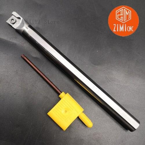 C04H-SCLCR03 alloy anti-seismic boring tool bar fine turning small hole lengthened inner hole car CNC turning tool bar