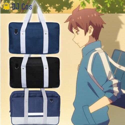 JK Uniform School Boy Girl Bags Commuter Briefcase Love Live Cospaly Accessories Message Bag Japanese Anime Cosplay Props