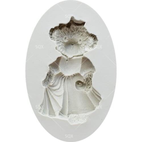 Bear Fondant Cake Baking Molds,Moule Silicone,Cake Decorating Tools Pastry Tools Kitchen Accessories SQ16375