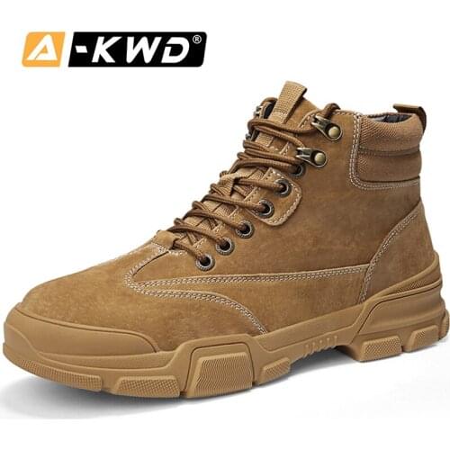 Fashion Shoes 2019 Man Shoe High Top Sneakers Botas Hombre Mens Winter Sneakers Plus Size Mens Shoes Leather Black Tennis 38-44