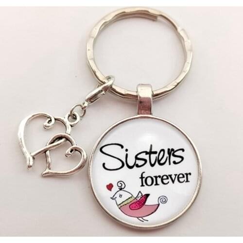 Hand-held Key Chain Parent-child Family Member To Keychain Best Mom Sister Brother Gifts