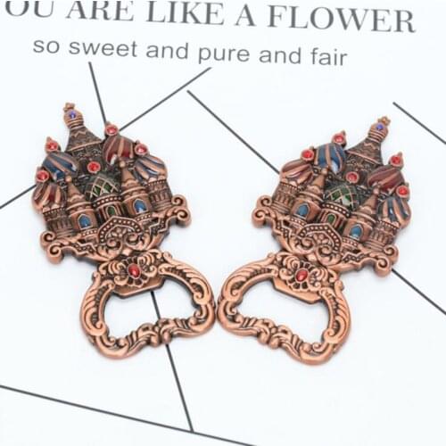 Russian Vintage Bottle Opener Alloy European Style Beer Bottle Opener Collection Lovers Wine Corkscrew Kitchen Tools Accessories