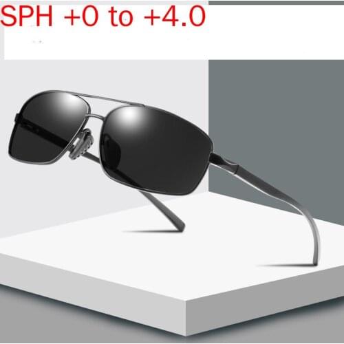 2020 New Aluminum Magnesium Bifocal Reading Sun Glasses Women Men Presbyopia Eyeglasses Square Sunglasses Diopter 1 To 4.0 NX