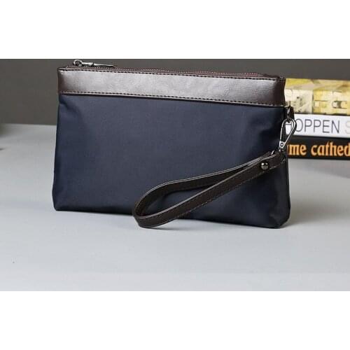 Yesetn Bag 04102021 Mens small nylon bag clutches bag phone bag envelope bag wrist bag