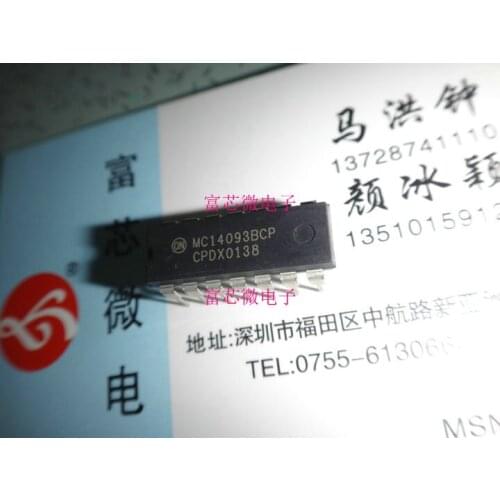 10pieces MC14093BCP MC14093BCPG DIP