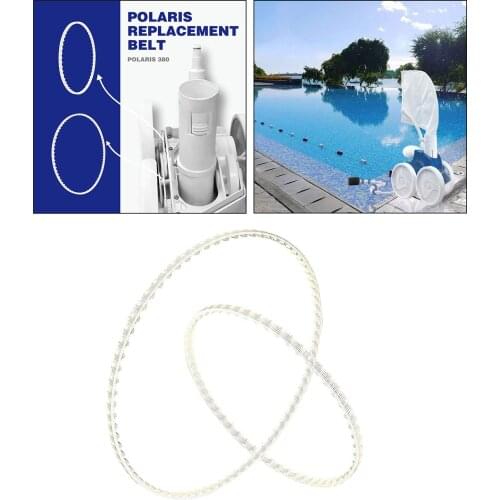 2pcs Belt Replacement No. 9-100-1017 Small and Large Belt for Polaris 360 380 Swimming Pool Vacuum Cleaner Parts Accessories